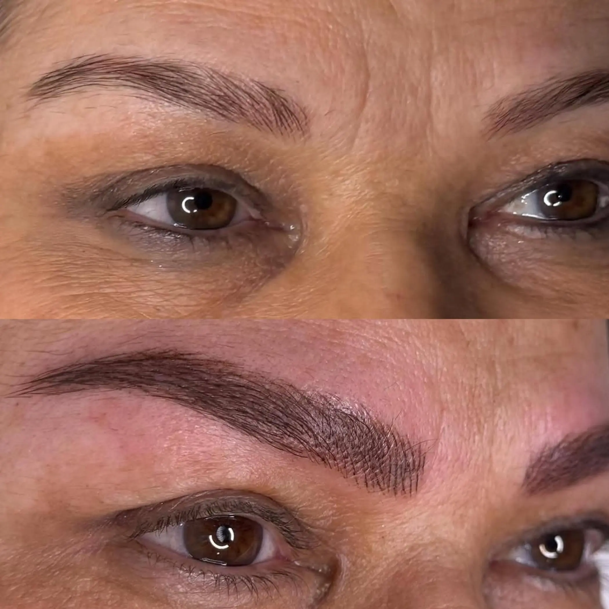 tools for covering eyebrow tattoos with makeup